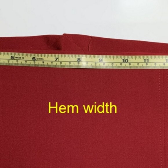 RW&CO Red Pencil Skirt Size 4 - Picture 10 of 10